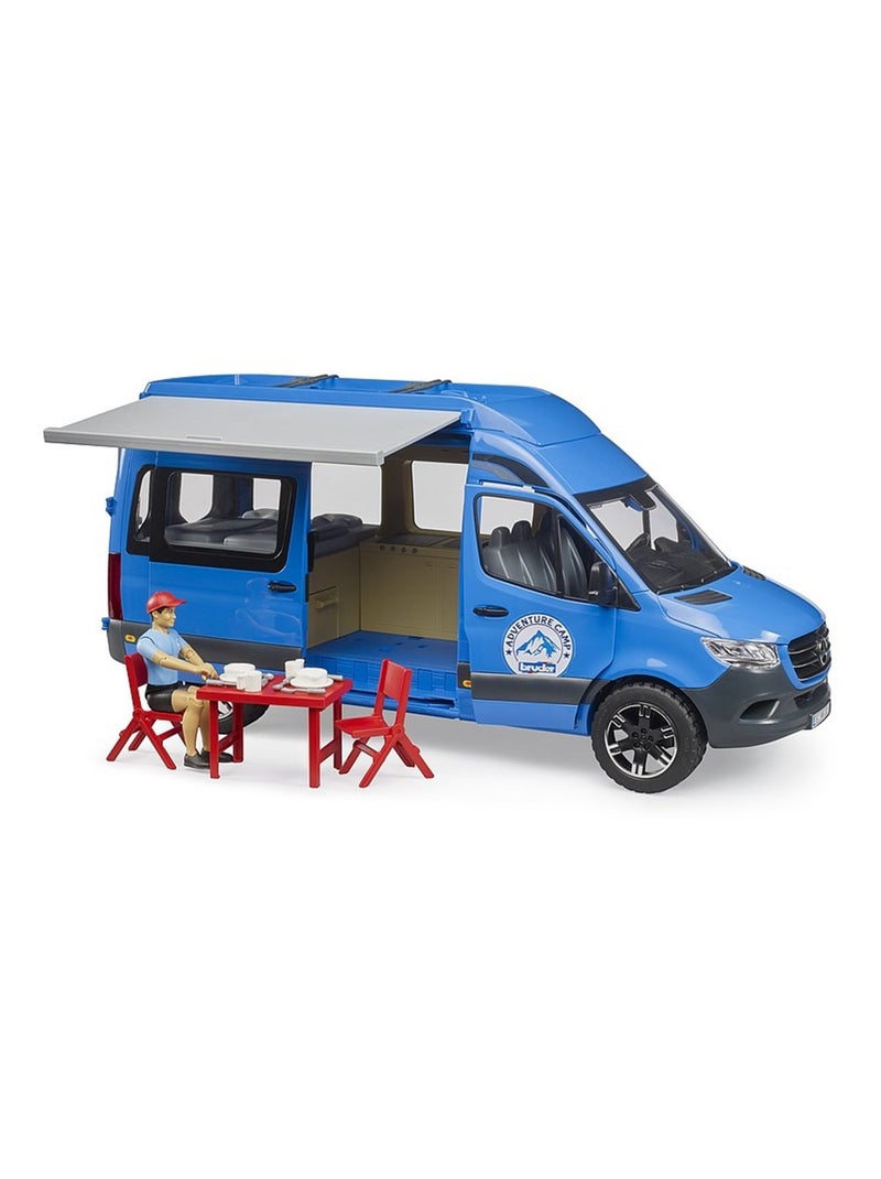 MB Sprinter Camper avec conducteur Bleu - Kiabi