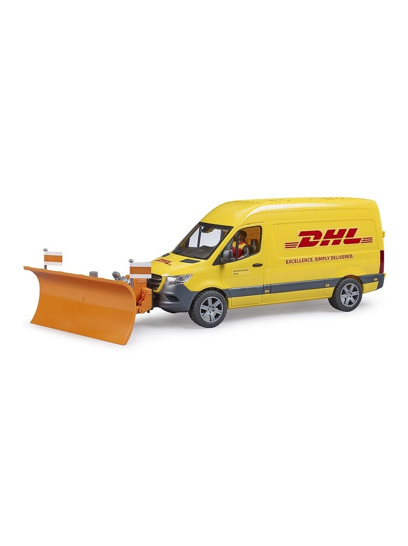 MB Sprinter DHL avec chauffeur Jaune - Kiabi