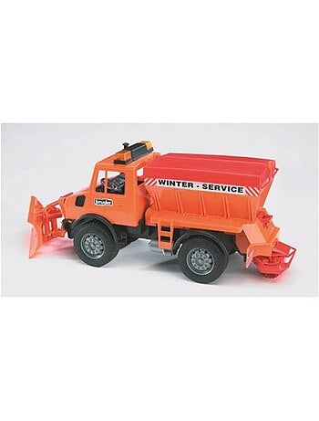 MB-Unimog - Service hivernal avec chasse-neige