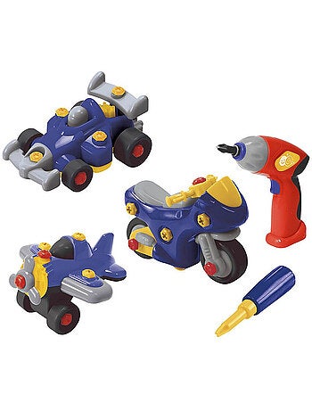Mecanic Challenge 3 vehicules a construir pour les petits