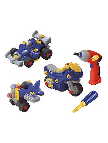 Mecanic Challenge 3 vehicules a construir pour les petits