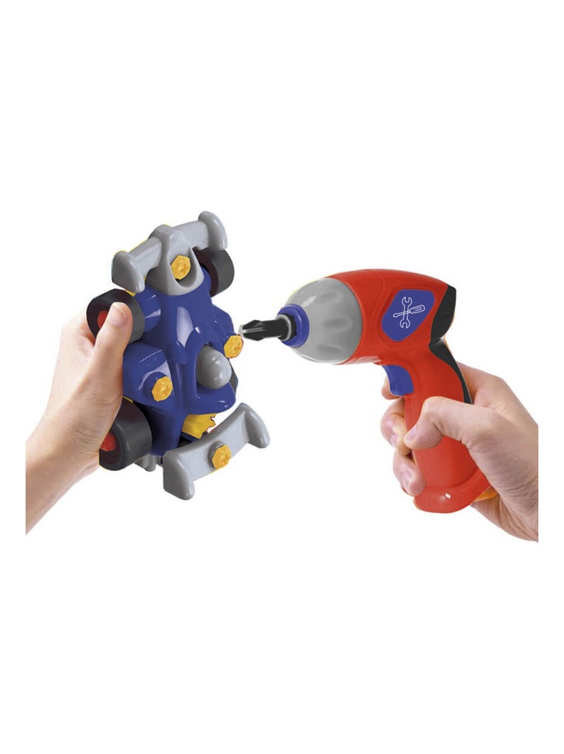 Mecanic Challenge 3 vehicules a construir pour les petits N/A - Kiabi