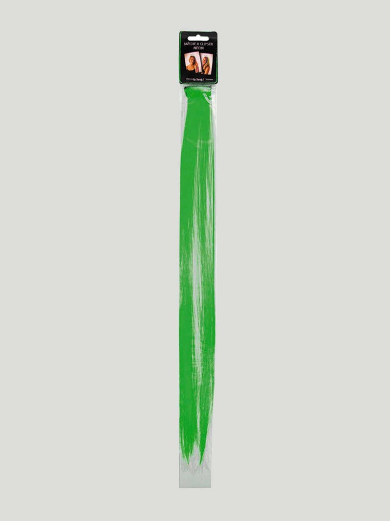 Mèches à clipser néon Vert - Kiabi