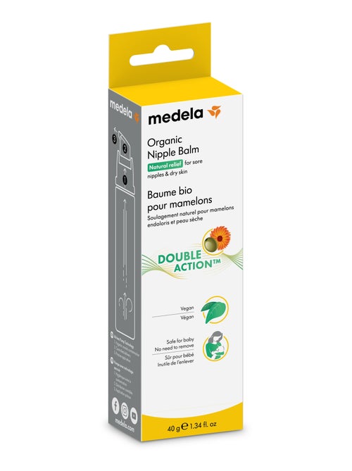 MEDELA - Baume Double Action™ BIO pour mamelons 40g - Apaise et nourrit - Kiabi