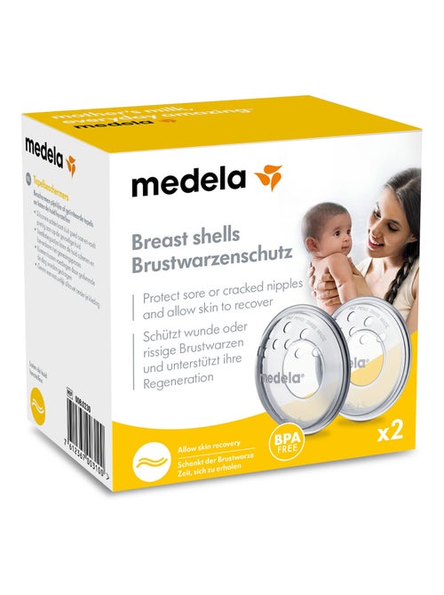 MEDELA - Protège-mamelons - lot de 2 - Allaitement sans douleur - Kiabi
