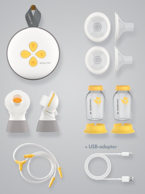 MEDELA - Tire-lait électrique double Swing Maxi RD 21 mm / 24 mm - Pompage rapide - Kiabi