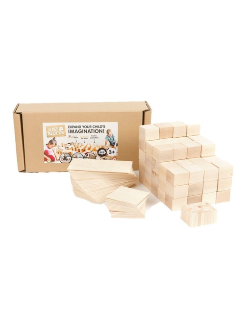 Medium Pack Just Blocks - 166 pcs - Kiabi