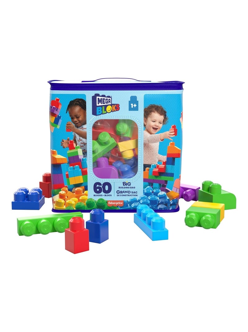 Mega Bloks - Sac avec jeu de blocs de construction Multicolore - Kiabi