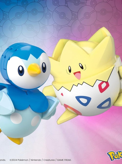 MEGA Coffret Pokémon Togepi et Tiplouf - Kiabi