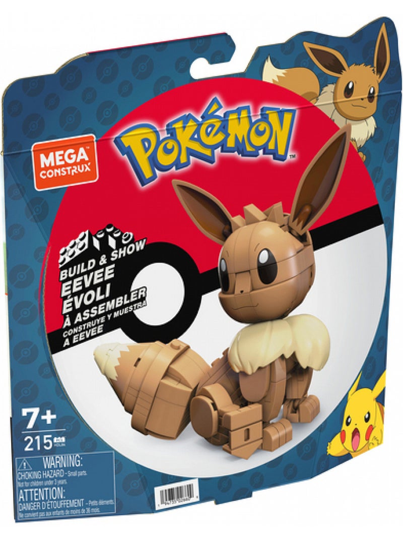 Mega Construx Pokémon Évoli À Assembler N/A - Kiabi