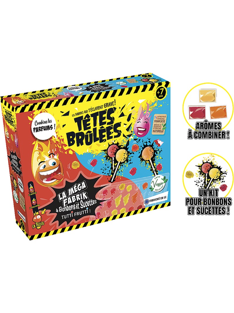 Méga Fabrik de bonbon Tutti Frutti - Silverlit Jaune - Kiabi