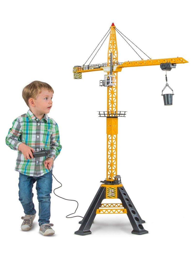 Méga grue télécommandée Speedzone Jaune - Kiabi
