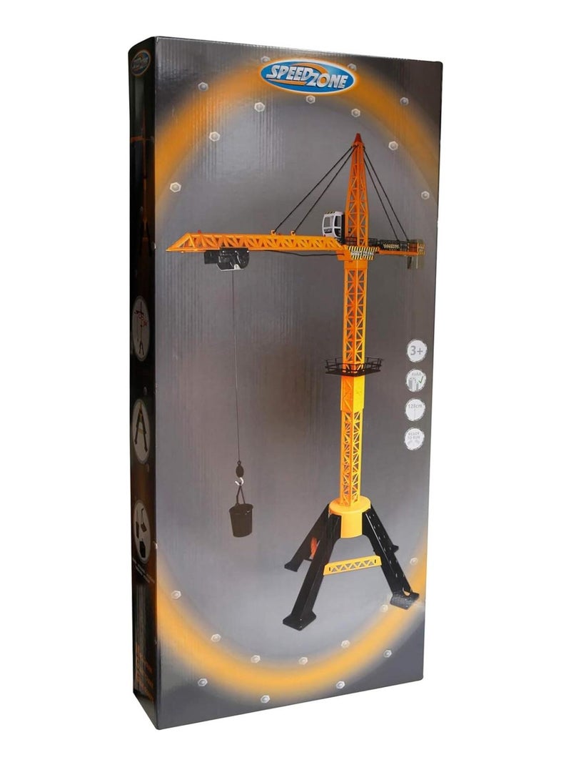 Méga grue télécommandée Speedzone Jaune - Kiabi