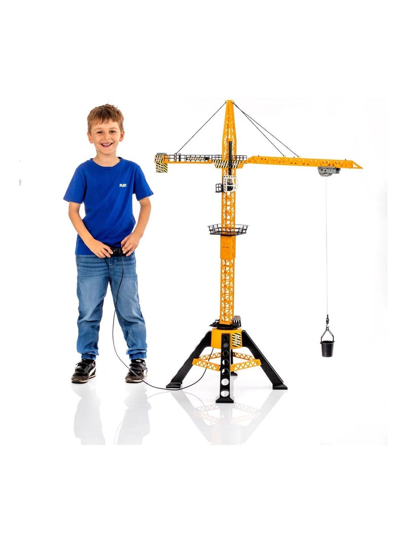 Méga grue télécommandée Speedzone Jaune - Kiabi