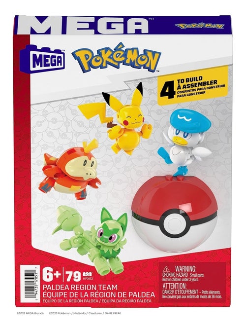 Mega Pokémon - Coffret construction - Kiabi Mega Pokémon - Coffret construction - Kiabi