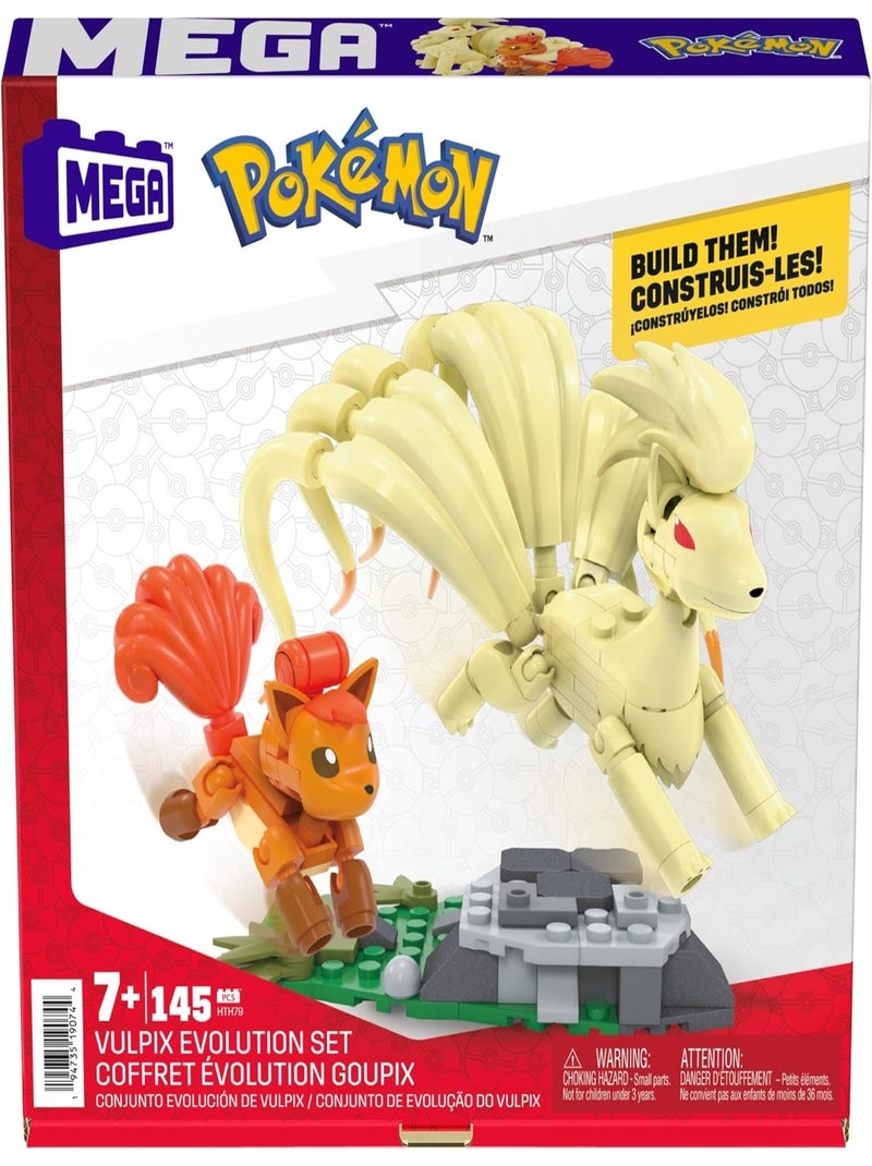 Mega Pokémon - Coffret de construction avec figurines Goupix et Feunard Multicolore - Kiabi