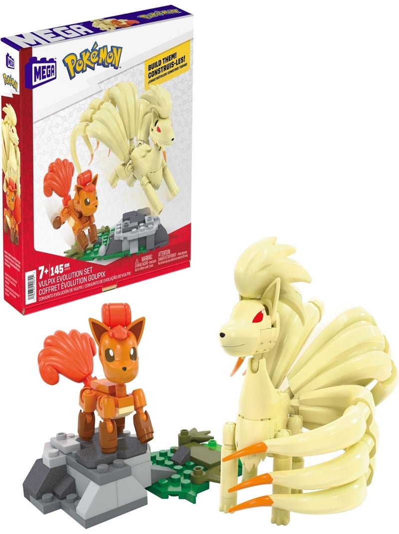 Mega Pokémon - Coffret de construction avec figurines Goupix et Feunard Multicolore - Kiabi