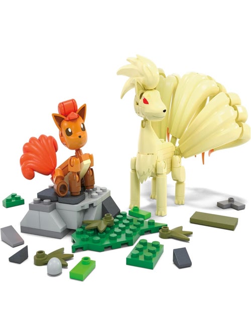 Mega Pokémon - Coffret de construction avec figurines Goupix et Feunard - Kiabi