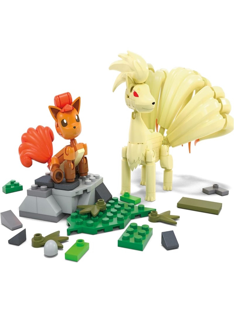 Mega Pokémon - Coffret de construction avec figurines Goupix et Feunard Multicolore - Kiabi