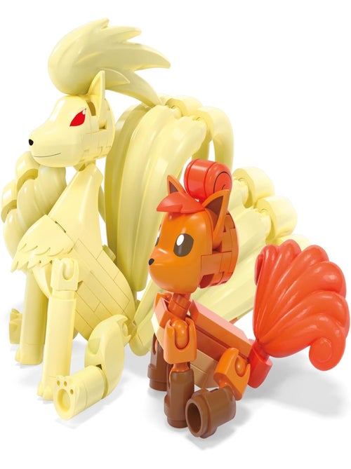 Mega Pokémon - Coffret de construction avec figurines Goupix et Feunard - Kiabi