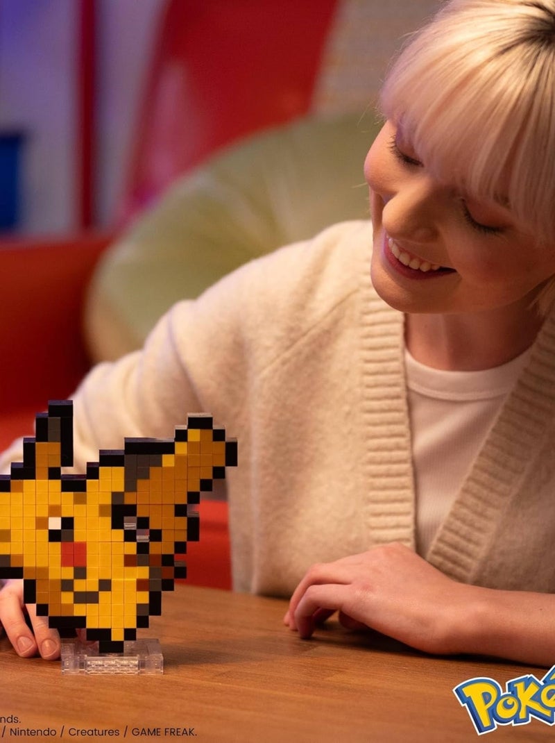 Mega Pokémon - Coffret de construction Pikachu Jaune - Kiabi