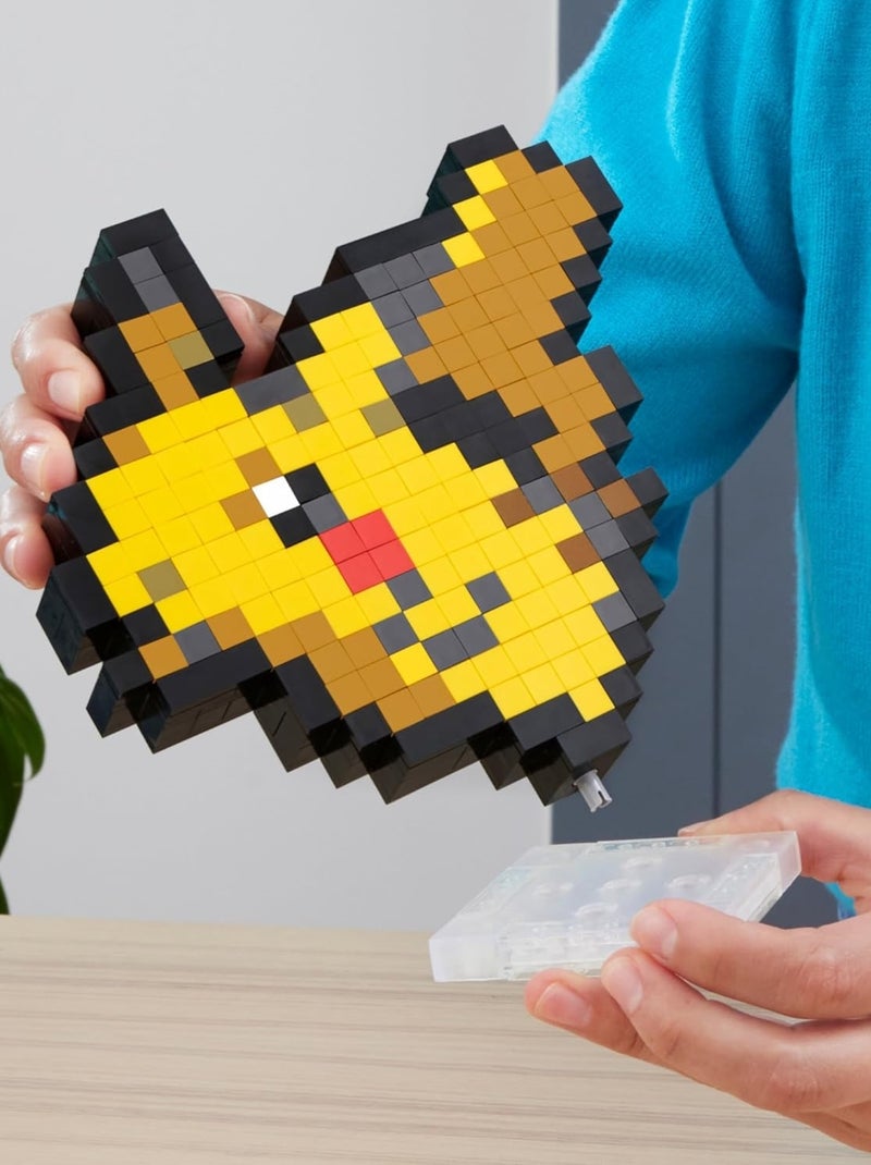 Mega Pokémon - Coffret de construction Pikachu Jaune - Kiabi
