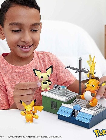 MEGA Pokémon - Coffret Évolution Pikachu "Pichu, Pikachu et Raichu