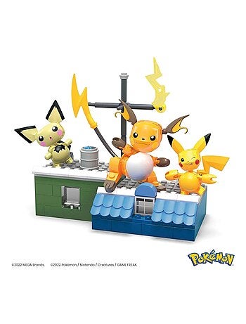 MEGA Pokémon - Coffret Évolution Pikachu "Pichu, Pikachu et Raichu