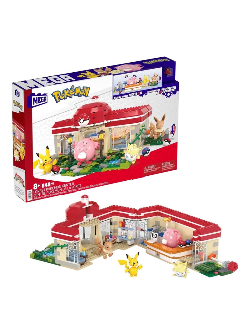 Mega Pokémon-Centre Pokémon De La Forêt-Jouet Multicolore - Kiabi