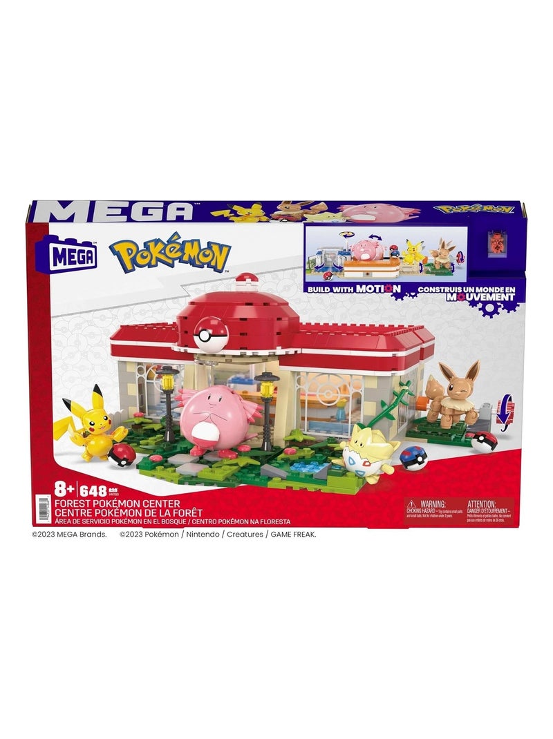 Mega Pokémon-Centre Pokémon De La Forêt-Jouet Multicolore - Kiabi