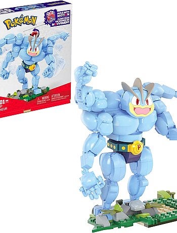 Mega Pokémon Mackogneur - Figurine articulée à construire