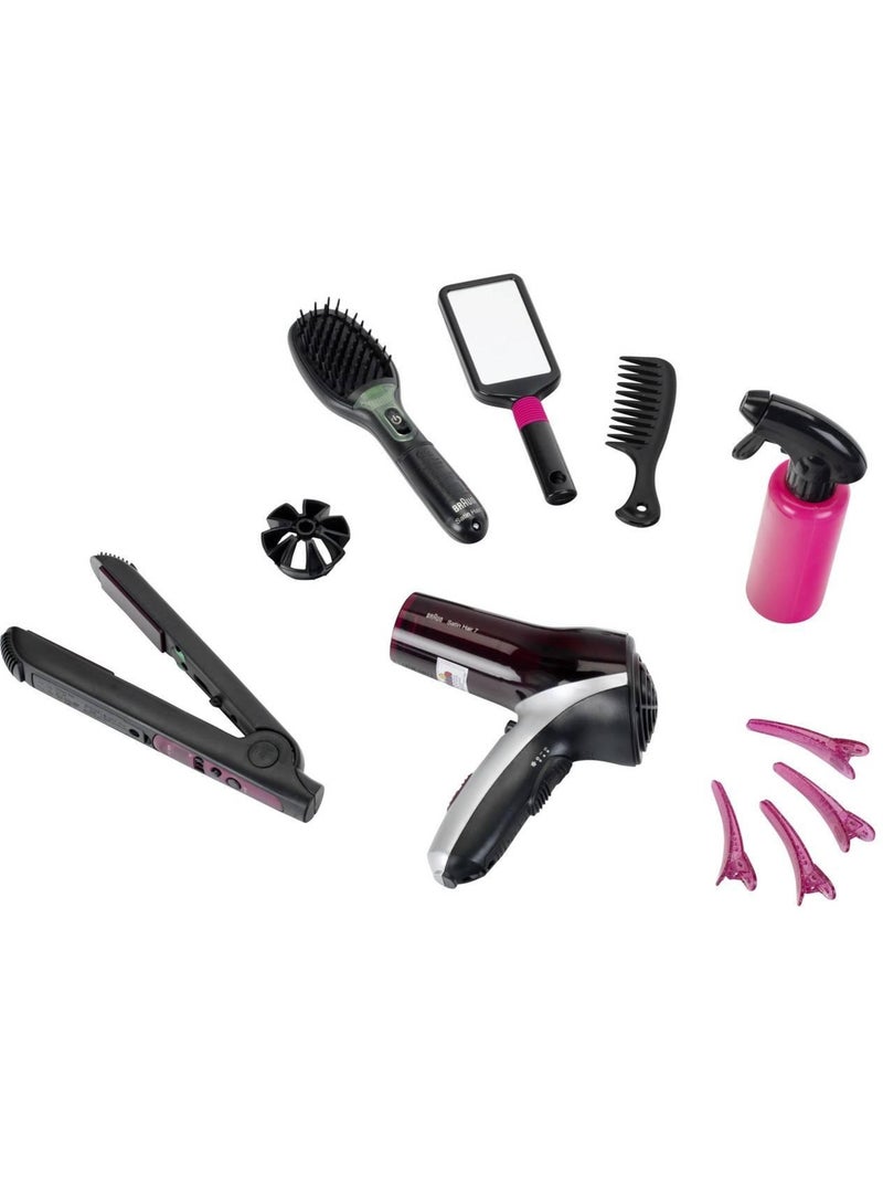 Mega set de coiffure - Braun : Satin Hair - Jeu d'imitation Noir - Kiabi