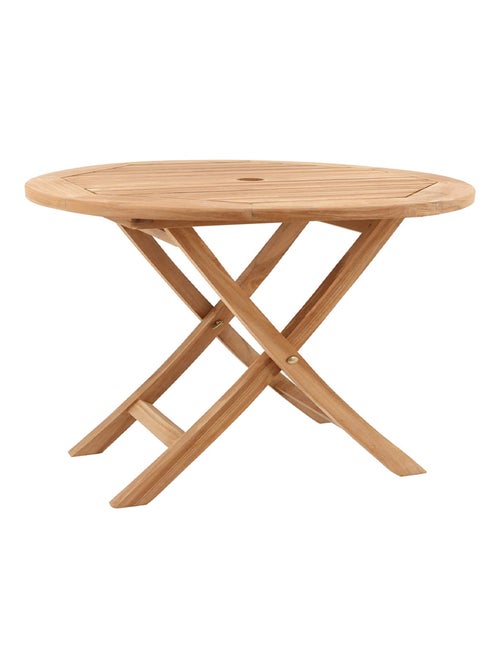 Mejia - Table ronde pliable 120cm - Kiabi