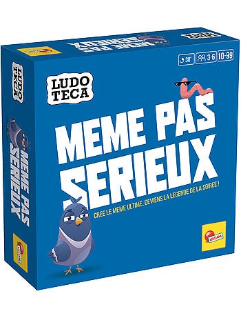 Même Pas Sérieux – Le Jeu d’Ambiance Fun et Délirant entre Amis – Lisciani