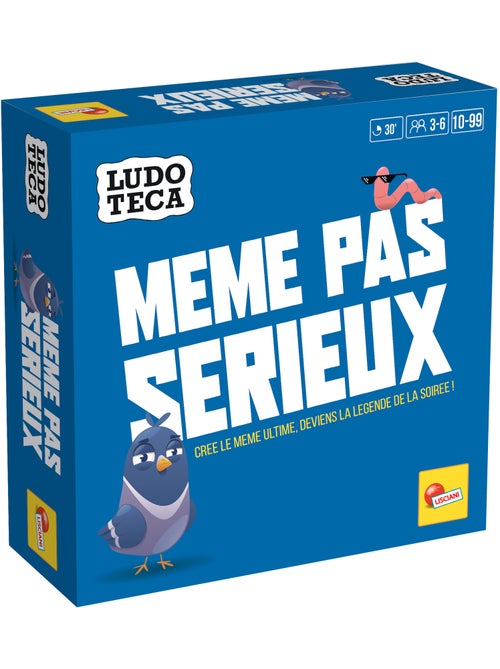 Même Pas Sérieux – Le Jeu d’Ambiance Fun et Délirant entre Amis – Lisciani - Kiabi