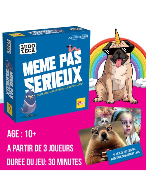 Même Pas Sérieux – Le Jeu d’Ambiance Fun et Délirant entre Amis – Lisciani - Kiabi