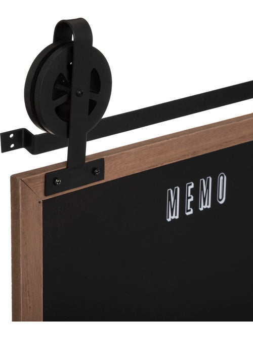 Mémo ardoise suspendu style industriel POULI - Kiabi