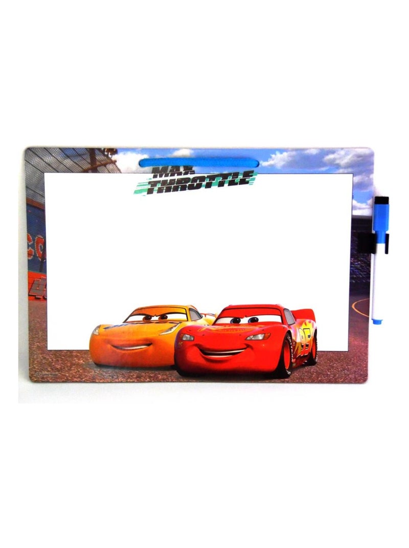 Mémo Cars ardoise blanche enfant tableau Disney N/A - Kiabi