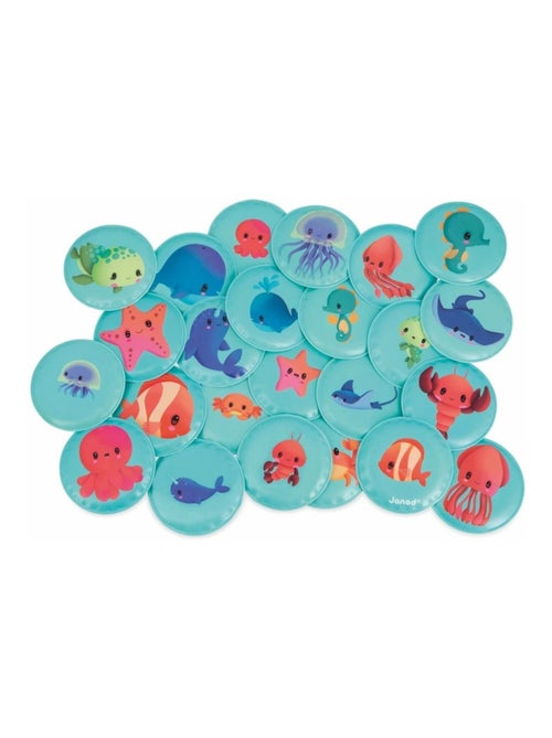 Mémo de bain Mes Bébés Animaux - Kiabi