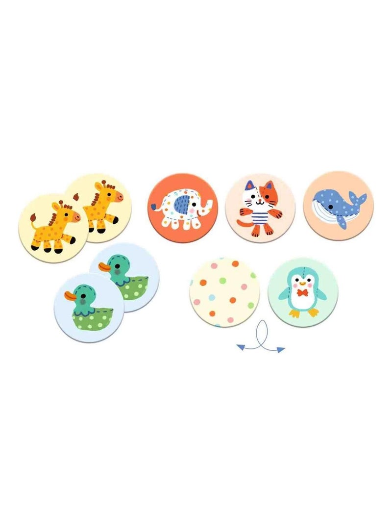 Mémo Doudous 30 pièces N/A - Kiabi