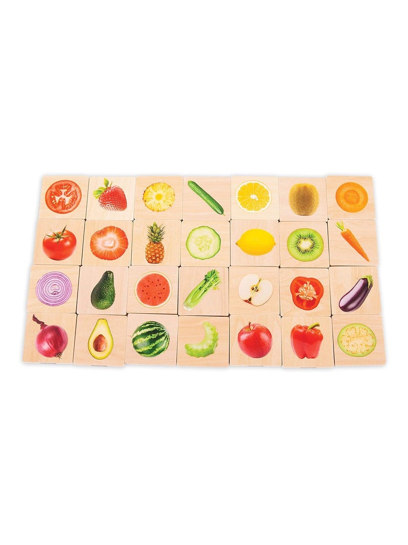 Mémo Fruits et Légumes Mix & Match N/A - Kiabi