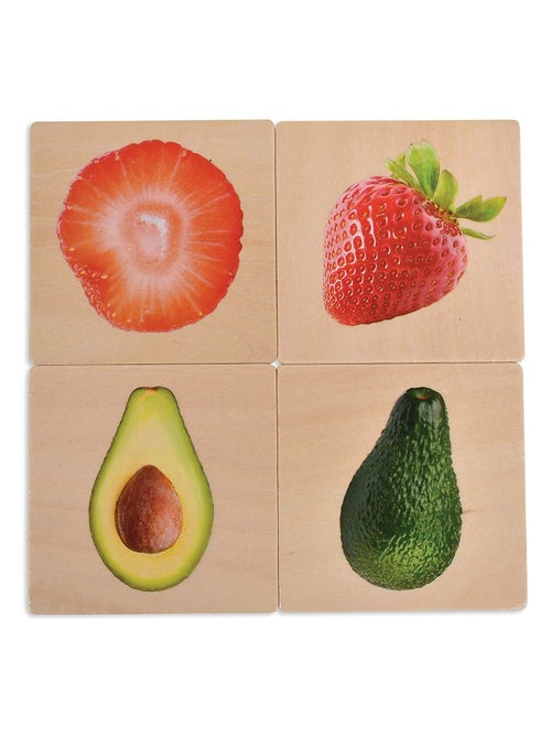 Mémo Fruits et Légumes Mix & Match - Kiabi