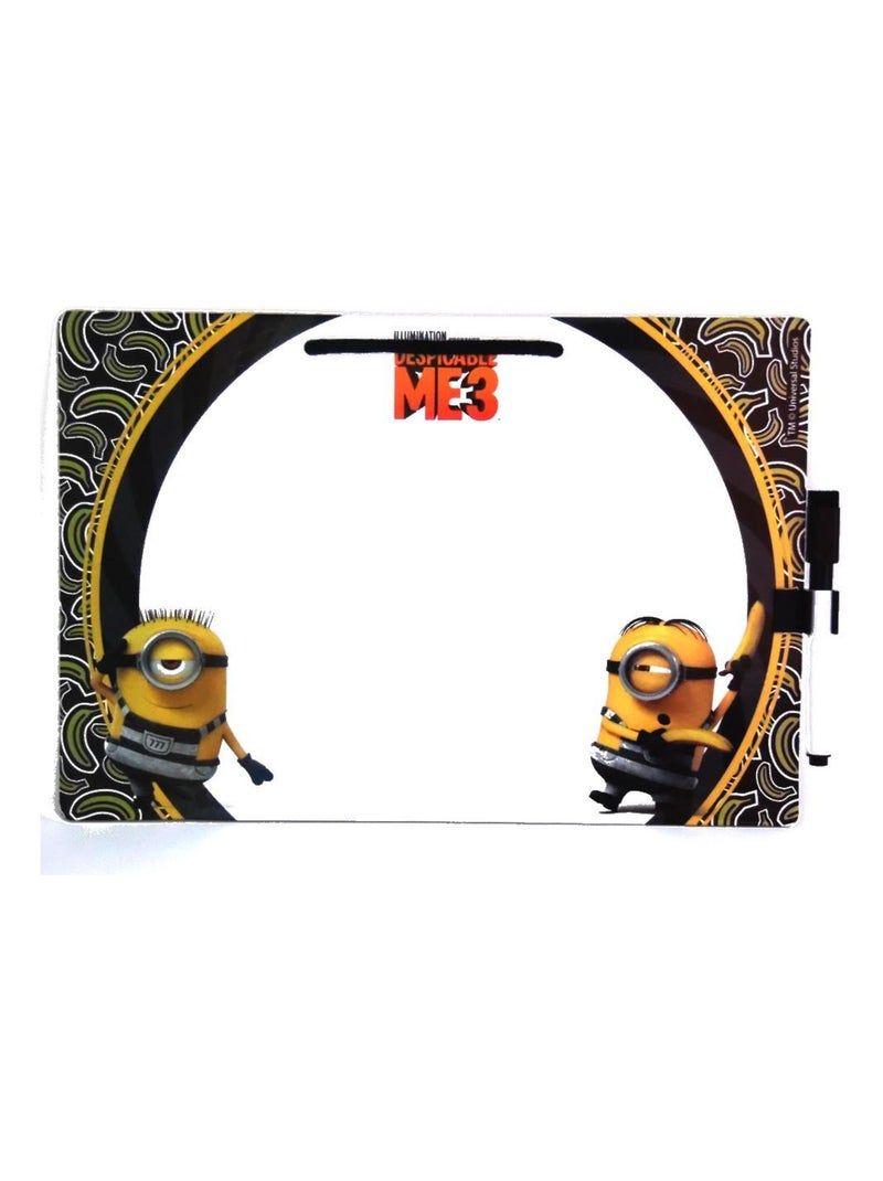 Mémo Les Minions ardoise blanche enfant tableau Minion N/A - Kiabi