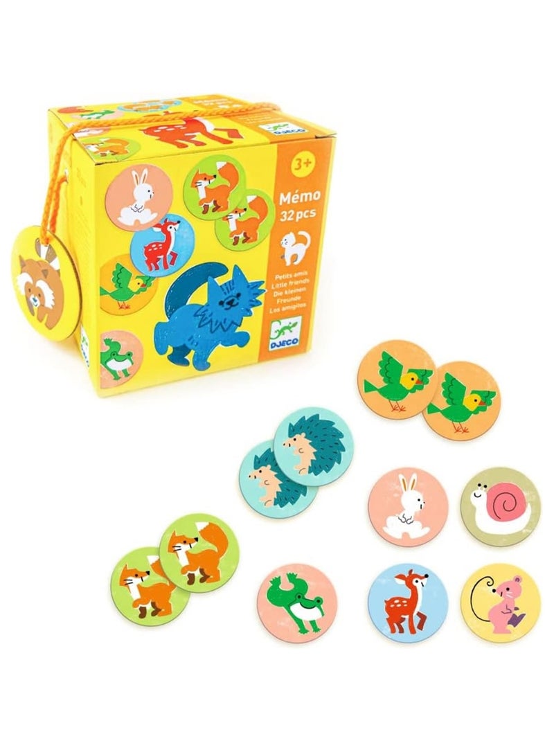 Mémo Petits Amis Multicolore - Kiabi