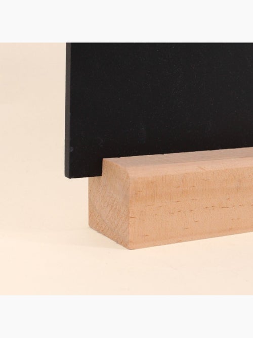 Memoboard en ardoise noire 39x22cm - Kiabi