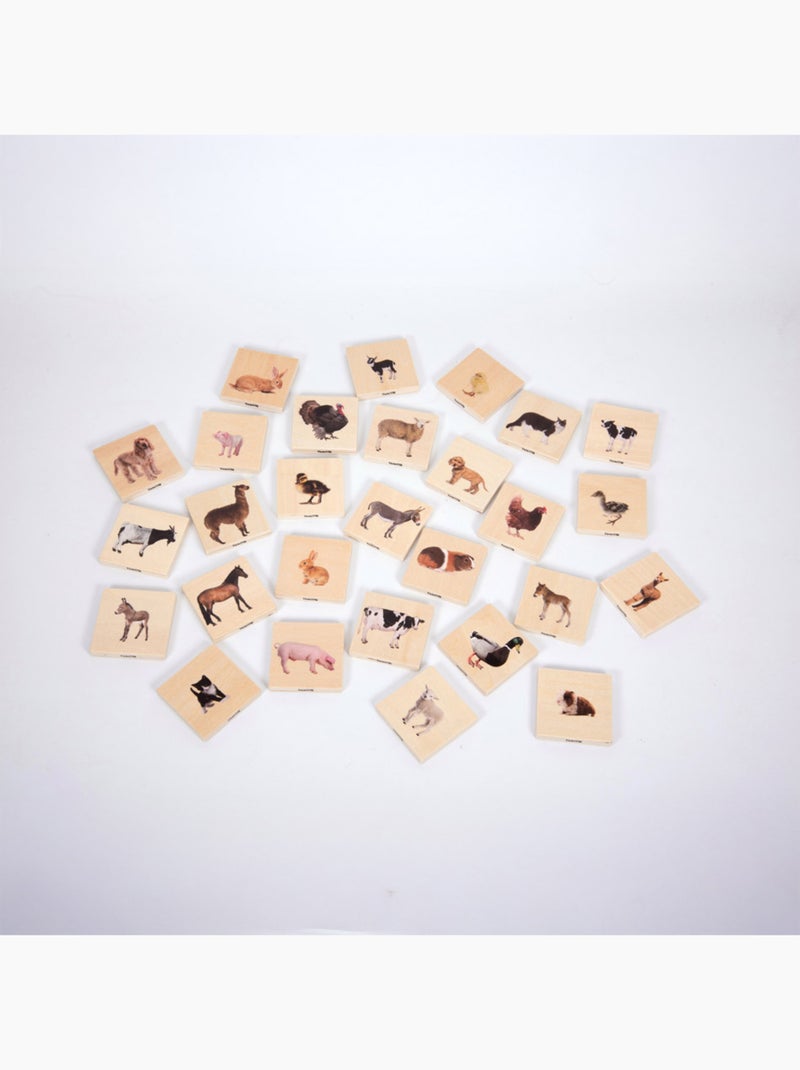 Memory animaux domestiques Multicolore - Kiabi