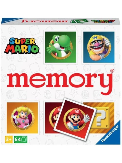 Memory Super Mario Ravensburger - Jeu Educatif pour Enfant à partir de 3 ans - Kiabi
