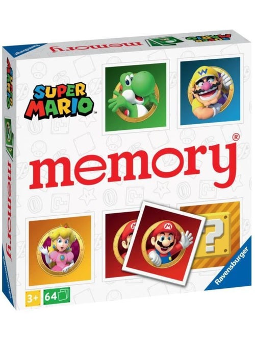 Memory Super Mario Ravensburger - Jeu Educatif pour Enfant à partir de 3 ans - Kiabi