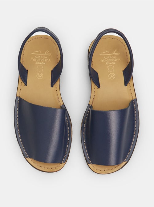 Menorquinas en cuir BATA - Kiabi