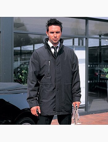 Mens premium city executive breathable winter coat - result